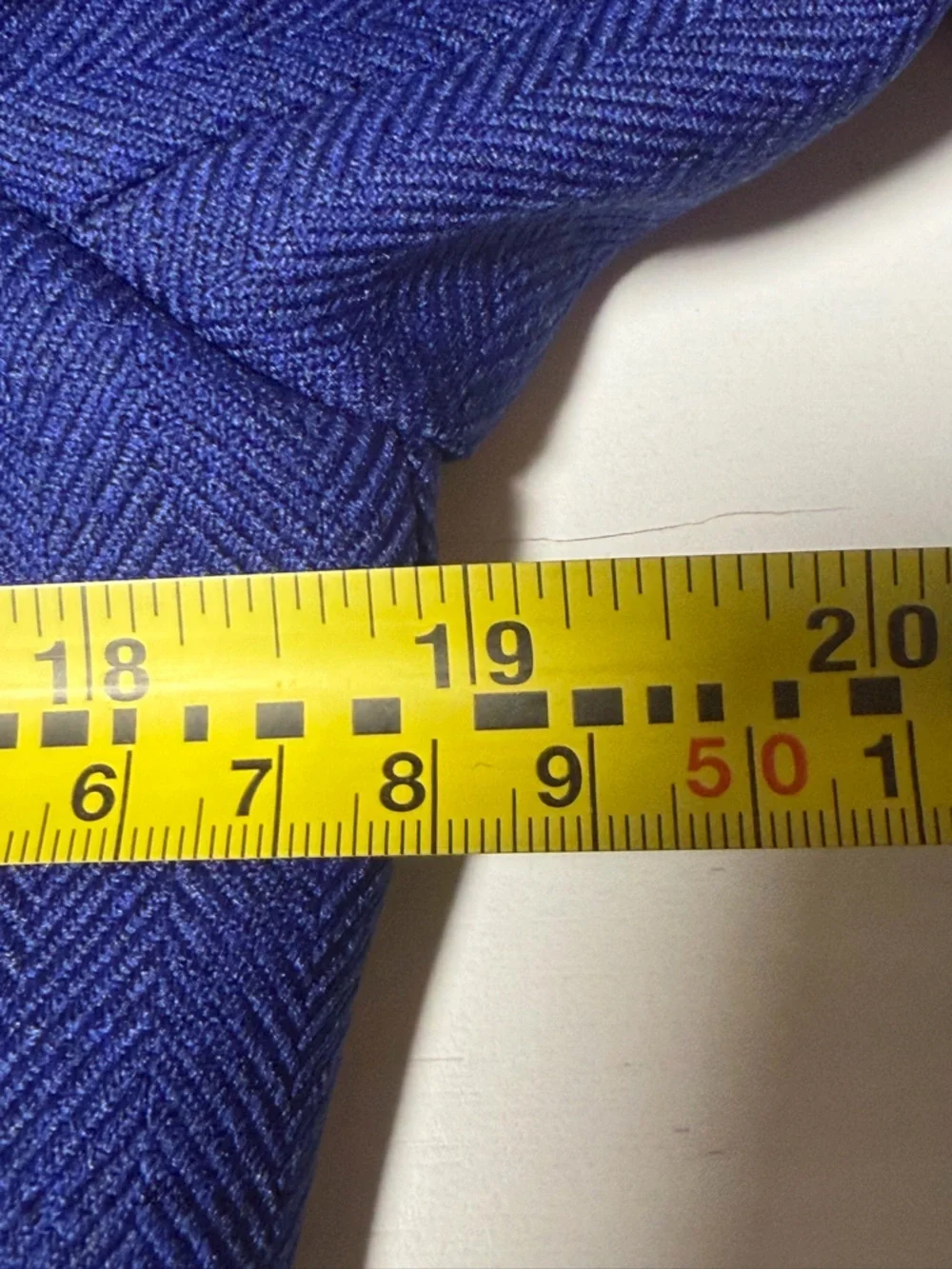 Le Suit Petite 8P Electric Blue Blazer Peter Pan Collar Career‎ Core Office Chic